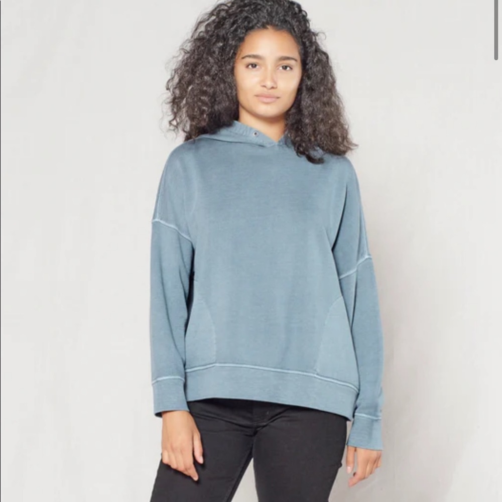 SOLD-  Cozy Solstice Hoodie in Cornflower